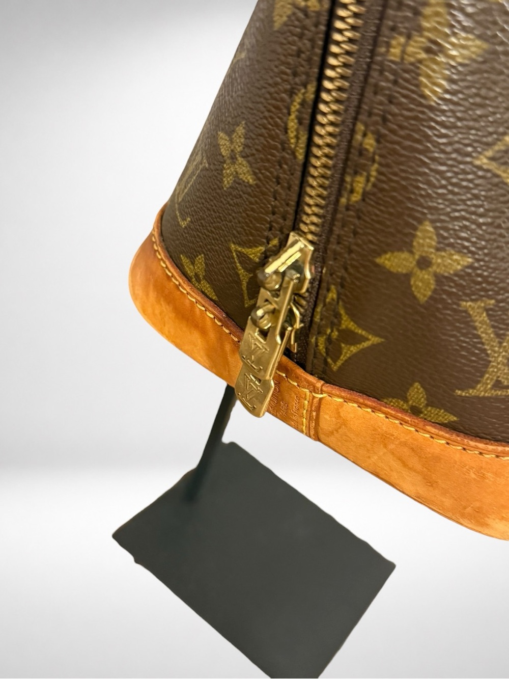 Louis Vuitton LV Authentic Alma PM Monogram Canvas Top Handle Satchel Bag France - Picture 8 of 17
